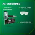 thumbnail image 6 of Metabo HPT Pneumatic Coil Siding Nailer, 15-Degree, NV65AH2, 6 of 13