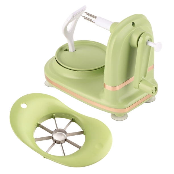 Pelador De Manzanas, Máquina De Pelar Frutas, Eficiente, Fácil De Usar, PP Seguro Con Cortador De Frutas Para Cocina