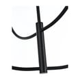 thumbnail image 5 of Living District Nyomi 42" 4-Light Metal/Glass Chandelier in Black/White, 5 of 8