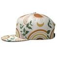 thumbnail image 3 of Vintage Snapback Hat for Men & Women - Antique Lovers Baseball Cap with Worn-Out Effect, Adjustable Flat Brim, Rustic Style, 3 of 8