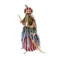 thumbnail image 2 of WHEANG Sorcière Debout Animée d'Halloween Format Grand Sorcière Animatronique avec Phrases Préenregistrées Bras Articulés Rouges Lumineux Idéale pour la Déco Effrayante des Fêtes d'Halloween Accessoire Intérieur/extérieur, 2 of 5