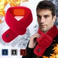 thumbnail image 2 of Winter Sports Heated Neck Warmer with USB Power and Three Gear Temperature Control for Cold Weather Comfort, 2 of 4