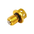 thumbnail image 1 of Sidaley Tornillos de tuerca de drenaje de aceite para motocicleta M12 ATVs, tornillos para motocicleta, pieza de repuesto, accesorio de Accesorios para motos Amarillo, 1 of 6