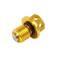 thumbnail image 1 of sweethay Tornillos de tuerca de drenaje de aceite para motocicleta M12 ATVs, tornillos para motocicleta, pieza de repuesto, accesorio de mantenimiento Accesorios para motos Amarillo, 1 of 6