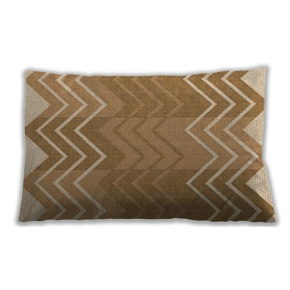 Ahgly Company Outdoor Rectangular Contemporary Lumbar Throw Pillow, 13 inch by 19 inch