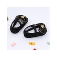thumbnail image 5 of Newborn Baby Girl Sweet Princess Shoes Star Net Yarn Bowknot Crib Shoes Toddler Cute Soft Sole Shoes 0-18M, 5 of 6