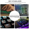 thumbnail image 3 of Minkissy Desk Stabilizer Key Stabilizer Kit Stainless Steel for Typing 1 Set, 3 of 8