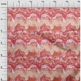 thumbnail image 3 of oneOone Cotton Silk Red Fabric Abstract Sewing Material Print Fabric By The Yard 42 Inch Wide, 3 of 5