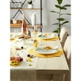 thumbnail image 5 of Yellow Round Polypropylene Woven Placemat (Set of 6), 5 of 6