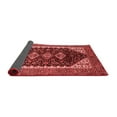 thumbnail image 2 of Ahgly Company Indoor Round Oriental Red Industrial Area Rugs, 4' Round, 2 of 4