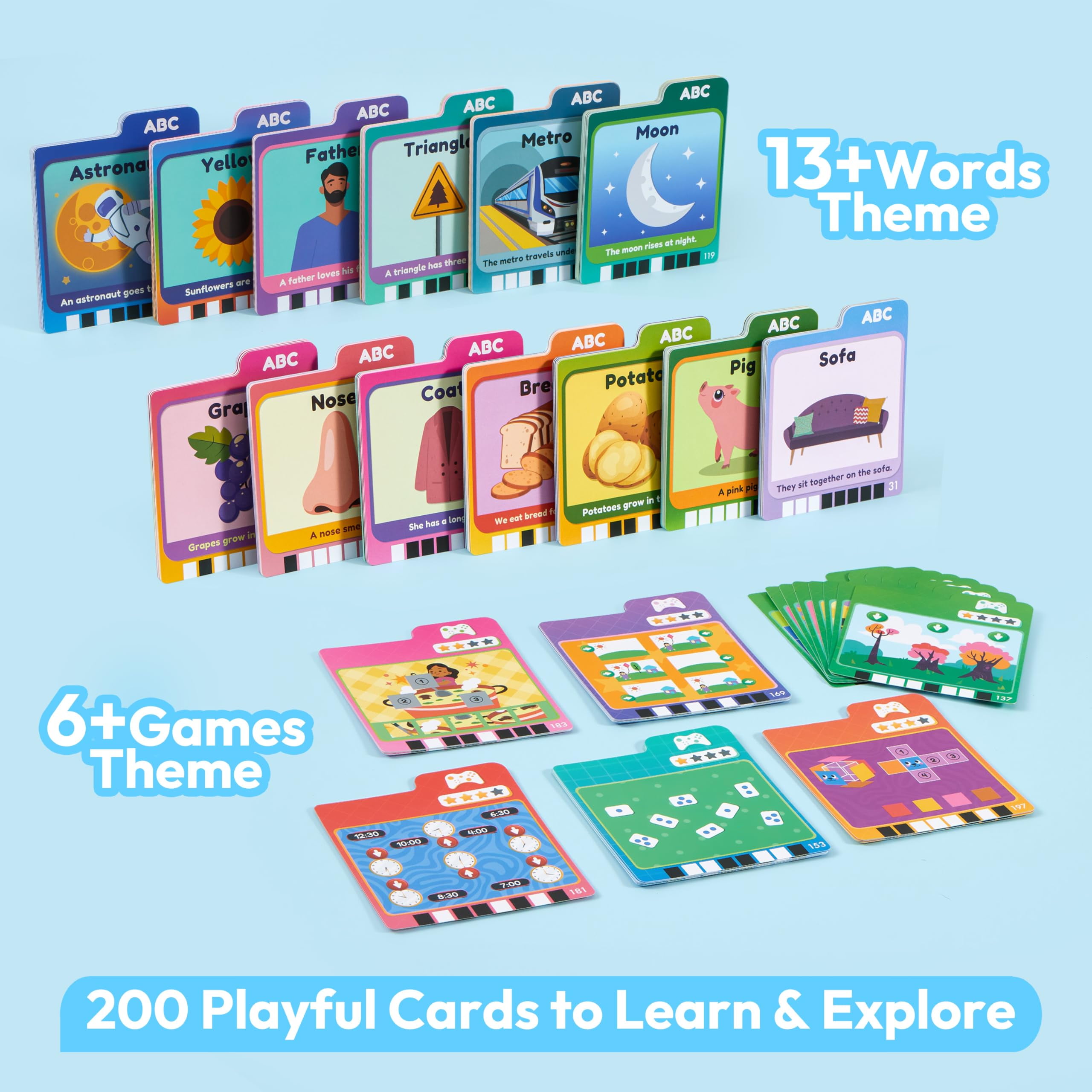lalalark Talking Flash Cards,Kids Learning Toys,Educational