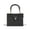 Black, variant on Woven Paper Box Handbag with Detachable Chain Strap - Lightweight Boho Straw Textured Tote Crossbody for Summer Beach Vacation,Black