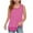 Hot Pink., variant on Agkizg Summer Girls Casual Tops Fashion Sleeveless Tank Tops Round Neck Stripe Color T Shirts Loose Fitting Cute Kids Clothes Tops