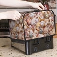 thumbnail image 7 of Vsdgher Colorful Seashells 2 Slice Toaster Cover, Appliance Covers Toaster Cover Fits for Most Standard 2 slice Toasters, 7 of 7