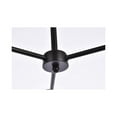 thumbnail image 4 of Briggs 32 inch pendant in black with clear shade, 4 of 8