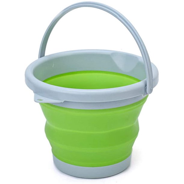 Foldable Silicone Bucket 10L Cleaning Bucket Silicone Bucket for