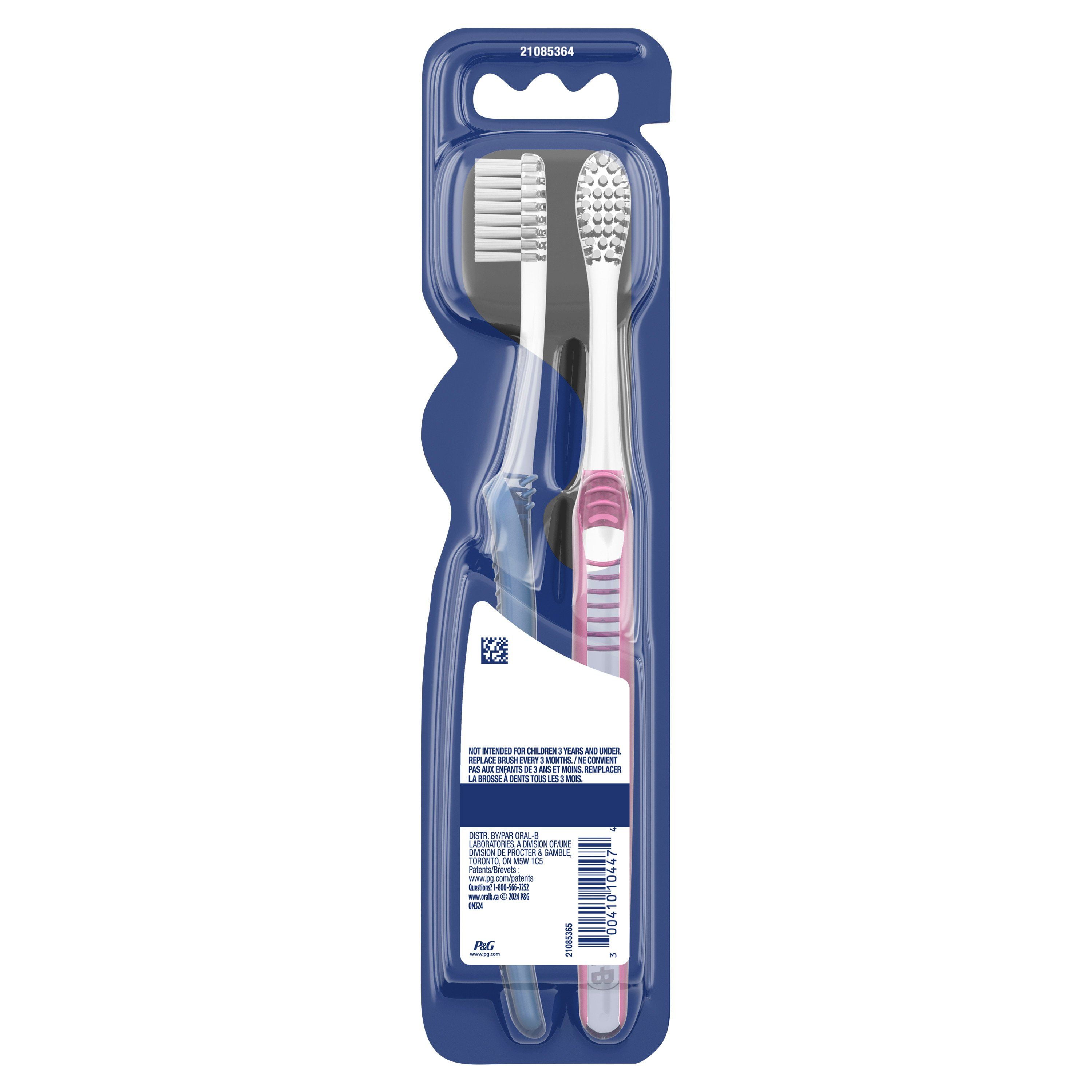 Oral-B Sensi-Soft Toothbrushes, Ultra Soft, 2 Count
