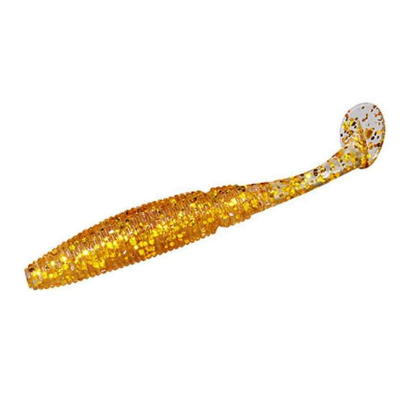 kurtrusly 15Pcs Wobbler Jigging 50mm/1g Fishing Lure Soft Worm Shrimp Jerkbait Fish Ocean Rock Lure Bass Soft T Tail Baits