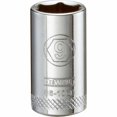 thumbnail image 1 of 0.25 in. Drive, 9 mm 6 Point Polished Chrome Vanadium Steel Shallow Socket, 1 of 1