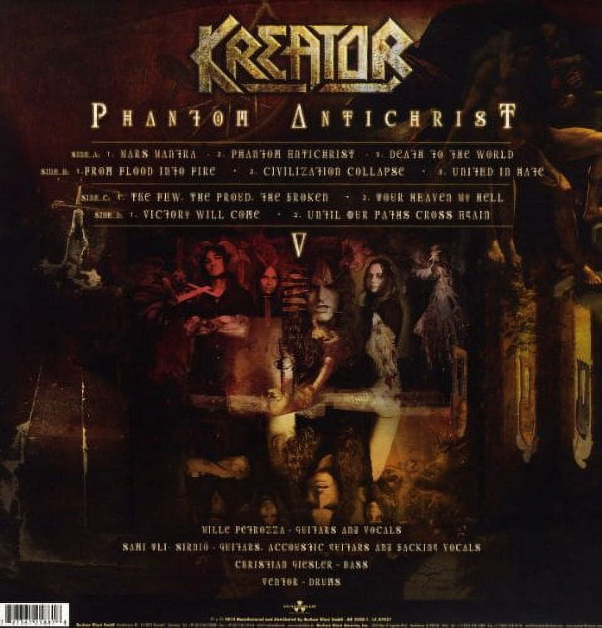 Kreator - Phantom Antichrist - Yellow - Music & Performance - Vinyl