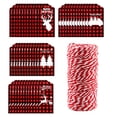 thumbnail image 1 of Label With Rope  Kraft Paper Gift Label  Christmas Package With Rope  Christmas Gift Label, 1 of 4