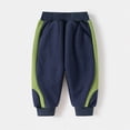 thumbnail image 5 of Gibobby Toddler Kids Boy Clothes 12 Month 2T 3T 4T 5T 6T Kids Boys Autumn Winter Cute Print Long Sleeve Stretch Top and Pants Set Outfits Boys 2 Pcs Warm Outfit Set School Casual(2-3 Years,Navy), 5 of 8