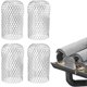 thumbnail image 1 of 4 protectores de canalones de aluminio, malla extensible para canalones con filtro de hojas., 1 of 5