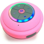 BT Shower Speaker with FM Radio Feature and LED Lights