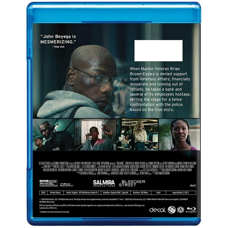 Breaking (aka 892) (Blu-ray), Decal Bleecker, Action & Adventure