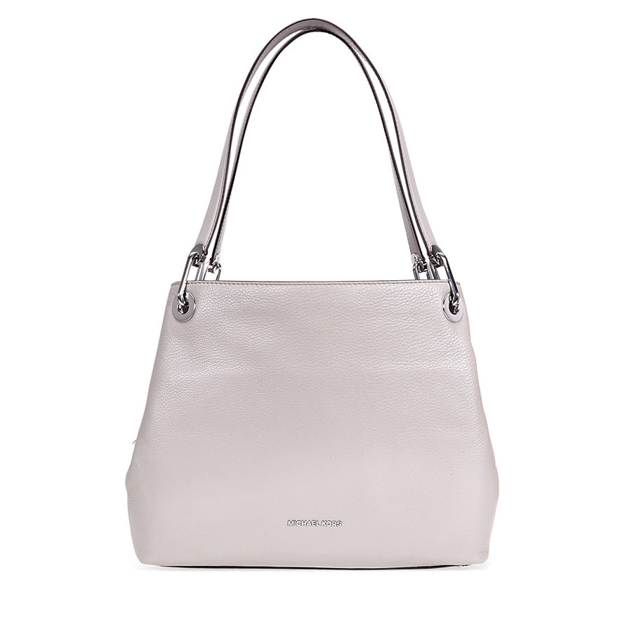 raven large leather shoulder bag