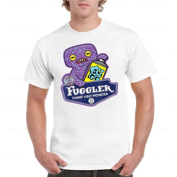 Fuggler Funny Ugly Monsters Squidge Graphic Design T-shirt up to size 5XL.