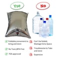 thumbnail image 2 of Bolsa de agua Vejigas portátiles para bebidas de vino perfectas para viajes picnic camping senderismo. JShteea  El nuevo, 2 of 7