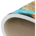 thumbnail image 7 of SKYSONIC 36x24in Summer Beach Starfish Area Rug, Seashells Conch Sand Floor Carpet for Indoor Living Dining Room Bedroom, 7 of 7