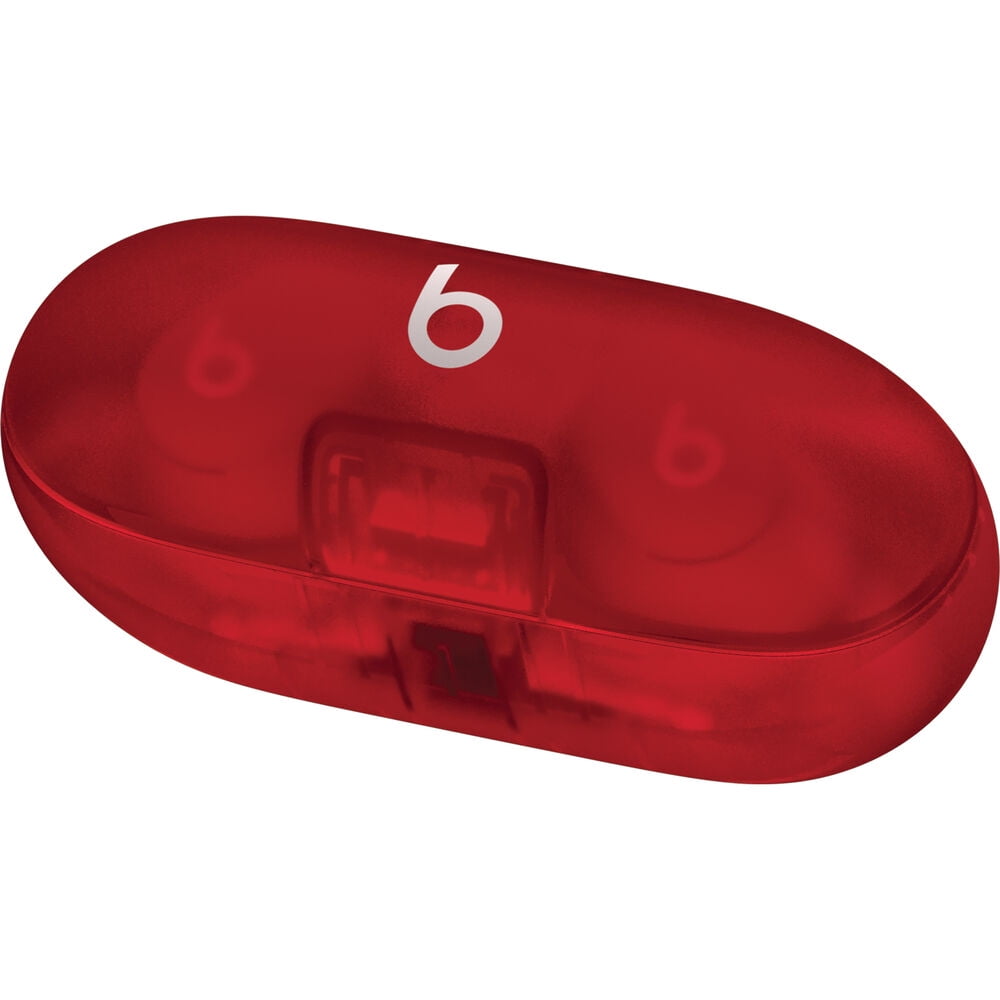 Beats Solo Buds, Wireless Bluetooth Earbuds (Transparent Red