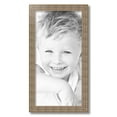 thumbnail image 2 of ArtToFrames 12" x 24" Ornate Silver with Bead Picture Frame, 12x24 inch Silver Wood Poster Frame (WOM-5076), 1 Pack, 2 of 7