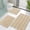 Beige, variant on Thick Bathroom Rugs Sets 3 Piece, Absorbent Chenille Striped Bath Mats and U-Shaped Contour Toilet Rug, Home Decor Accessories, Bath Mat Set for Bathroom (30"x20"+24"x16"+24"x20", Light Grey)
