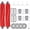 Qrevo S Replacement Parts - 20 PCS, variant on Replacement Parts Kit for Q Revo Robot Vacuum, 15 Pack with Rolling Brush, HEPA Filters, Dust Bags, Mop Pads and Side Brushes
