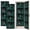 Color 1, variant on Rustic 2 Pcs School Locker Magnetic Wallpaper 12" x 36" Stained Glass Grape Vine Purple Grapes Green Leaves grapevine Reusable Removable Locker Accessories Back to School Supplies