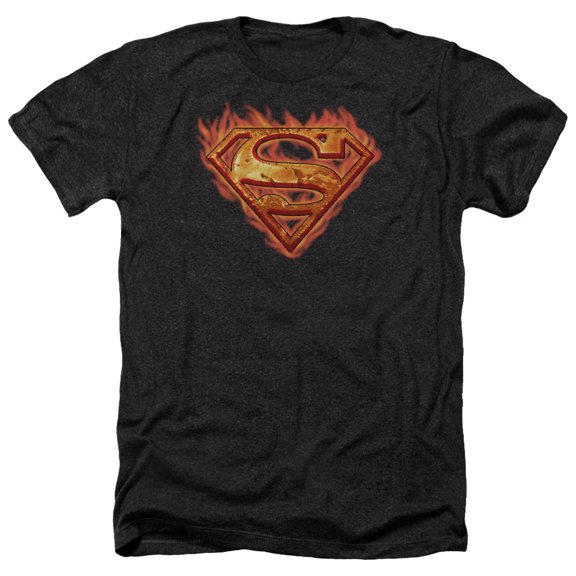 Superman - Hot Metal - Heather Short Sleeve Shirt - Medium