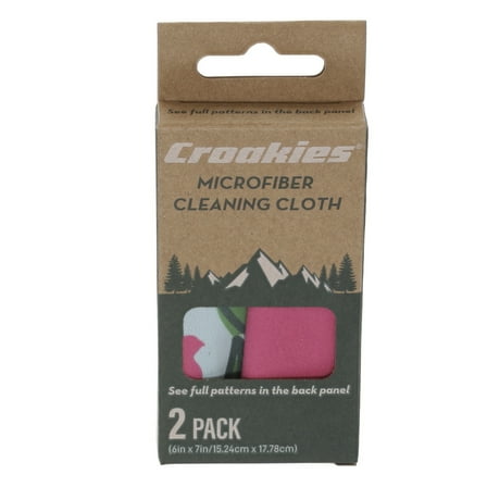 Croakies 2pk Cloth Pink Flowers