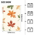 thumbnail image 2 of FORMRS 1-Subject Spiral Notebook 8" x 5" College Ruled 60 Refillable Sheet A5 Hard Cover, Brown Autumn Leaves, 2 of 7