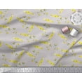 thumbnail image 2 of Soimoi Velvet Fabric Flower Watercolor Printed Fabric 1 Yard 58 Inch Wide, 2 of 3