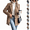 Khaki, variant on Asgosdo Women Wool Trench Coat Button Down Single Breasted Long Sleeve Soft Lined Casual Warm Peacoat Fall Winter Outerwear with Pockets