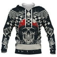 thumbnail image 2 of 2023 Nueva moda Otoño Sudadera con capucha de calavera para hombre Sudadera con capucha con estampado 3D para hombre Sudadera con capucha de manga larga Sudadera de moda, 2 of 5