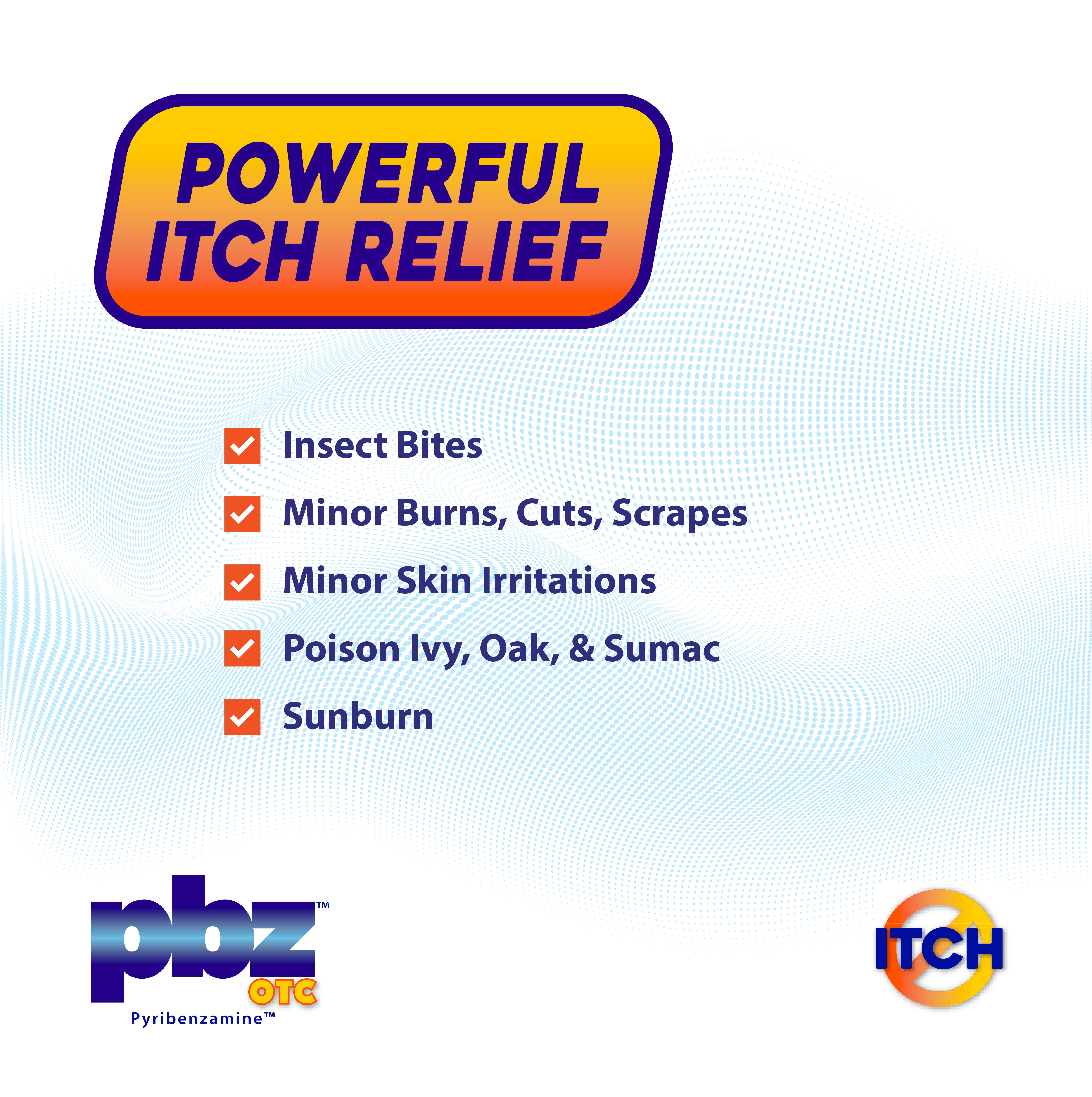 PBZ OTC Itch Relief Cream, Kid Safe, Soothes Insect Bites & Skin Irritations, 1 oz