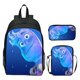 thumbnail image 1 of ELI 152 Mochila de película de dibujos animados de ciudad para niño y niña, mochila escolar primaria y de mediana edad, bolso de hombro de viaje para computadora portátil, 3 piezas / juego zhangyuxiang unisex, 1 of 2