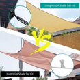 thumbnail image 3 of 44 Pcs Sun Shade Sail Hardware Kit for Triangle Rectangle Sun Shade Sail Installation,for Patio, Garden Outdoors,1 x Sun Shade Sail Hardware Kit(6mm 44 pieces),Black, 3 of 9