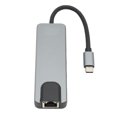 thumbnail image 1 of USBCHUB,USB C HUB 5 Hub de interfaz multimedia de alta definición Hub USB para computadora portátil Características de vanguardia, 1 of 8