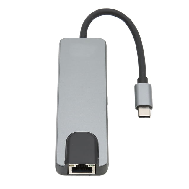 USBCHUB,USB C HUB 5 Hub de interfaz multimedia de alta definición Hub USB para computadora portátil Características de vanguardia