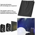 thumbnail image 2 of BUZIFU Speaker Grill Cloth,1.7m*0.5m Speaker Mesh Cloth Fabric Dustproof Speaker Mesh Cloth Protective Grille Cover Black Speaker Protective Cloth Cover for Stereo Audio Speaker (Black), 2 of 7